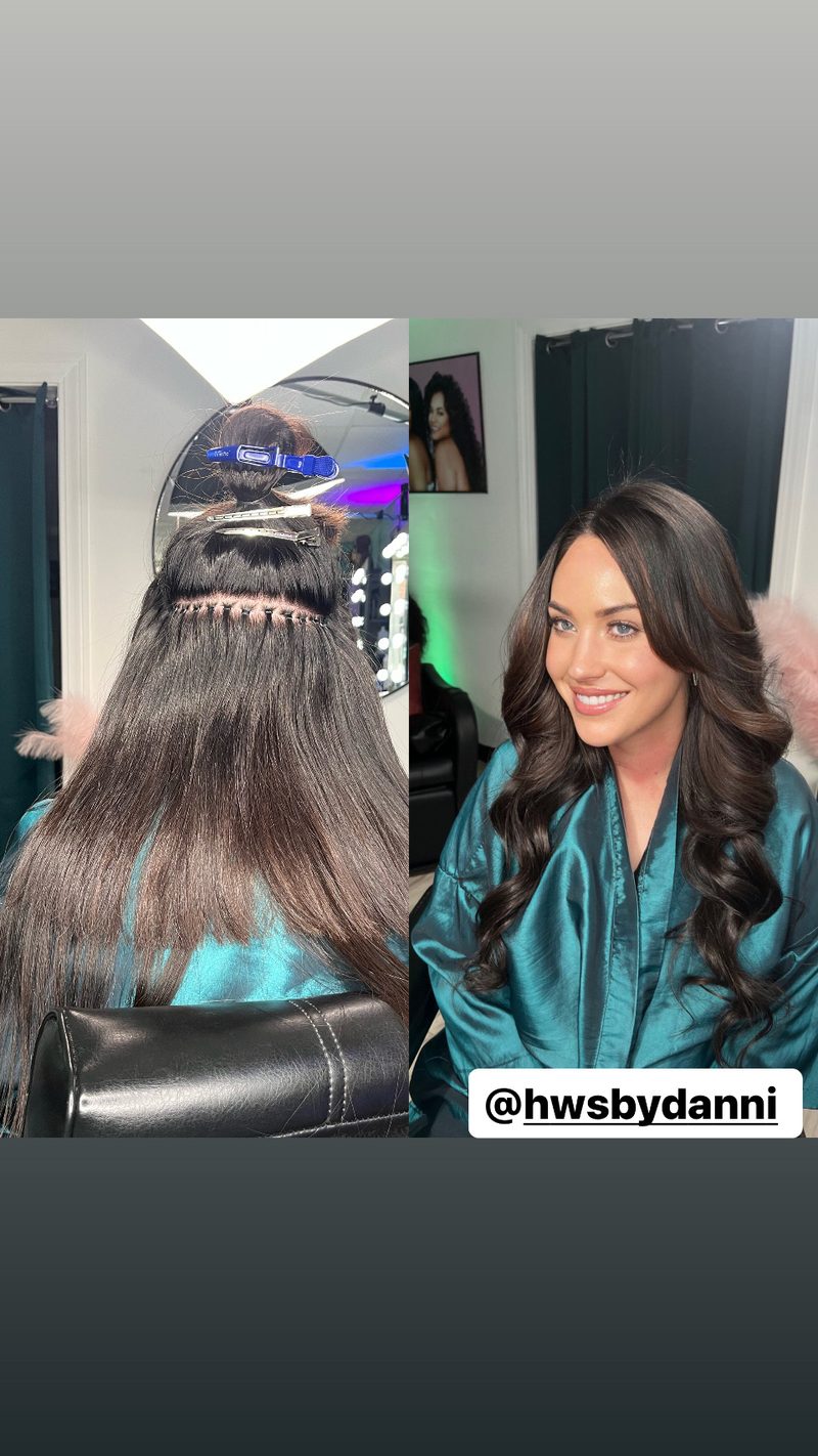 Microlink Sew In/ 3-4 Rows/ No Silk Press