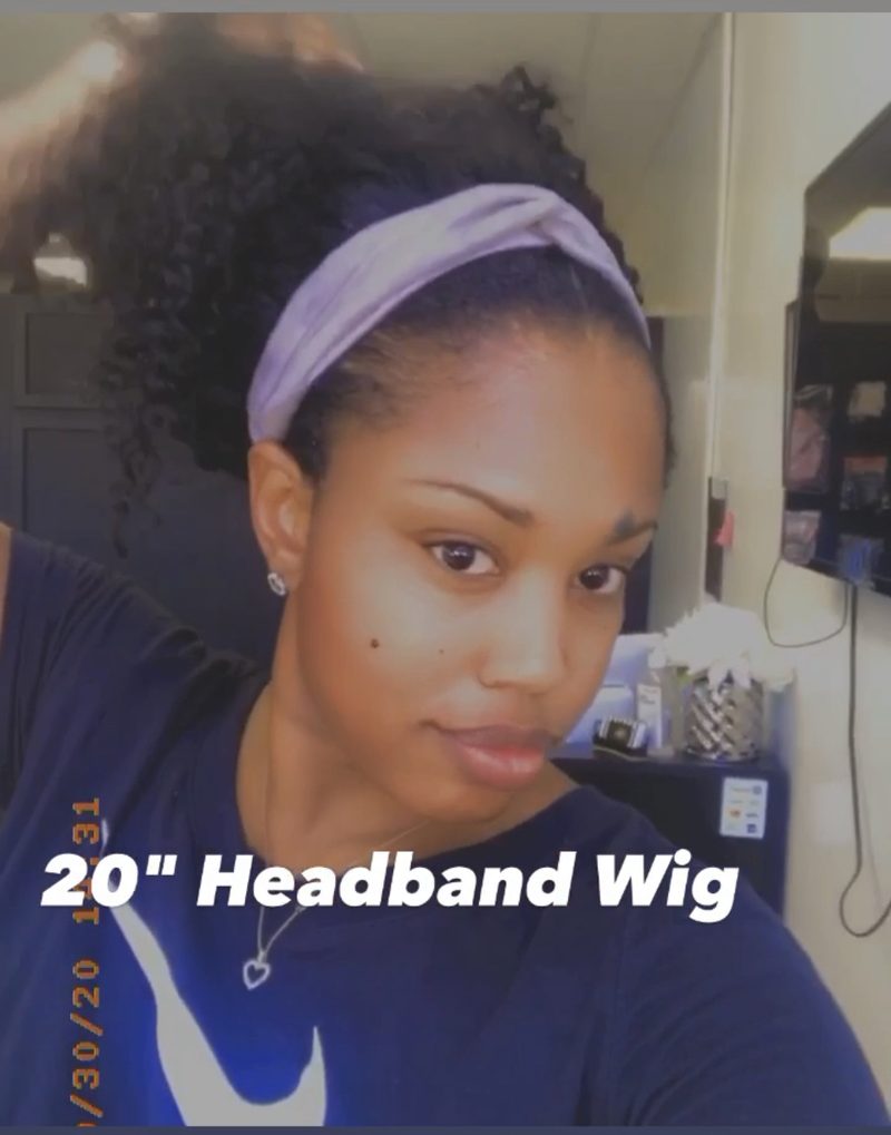 Head Band Wig ( custom-made)