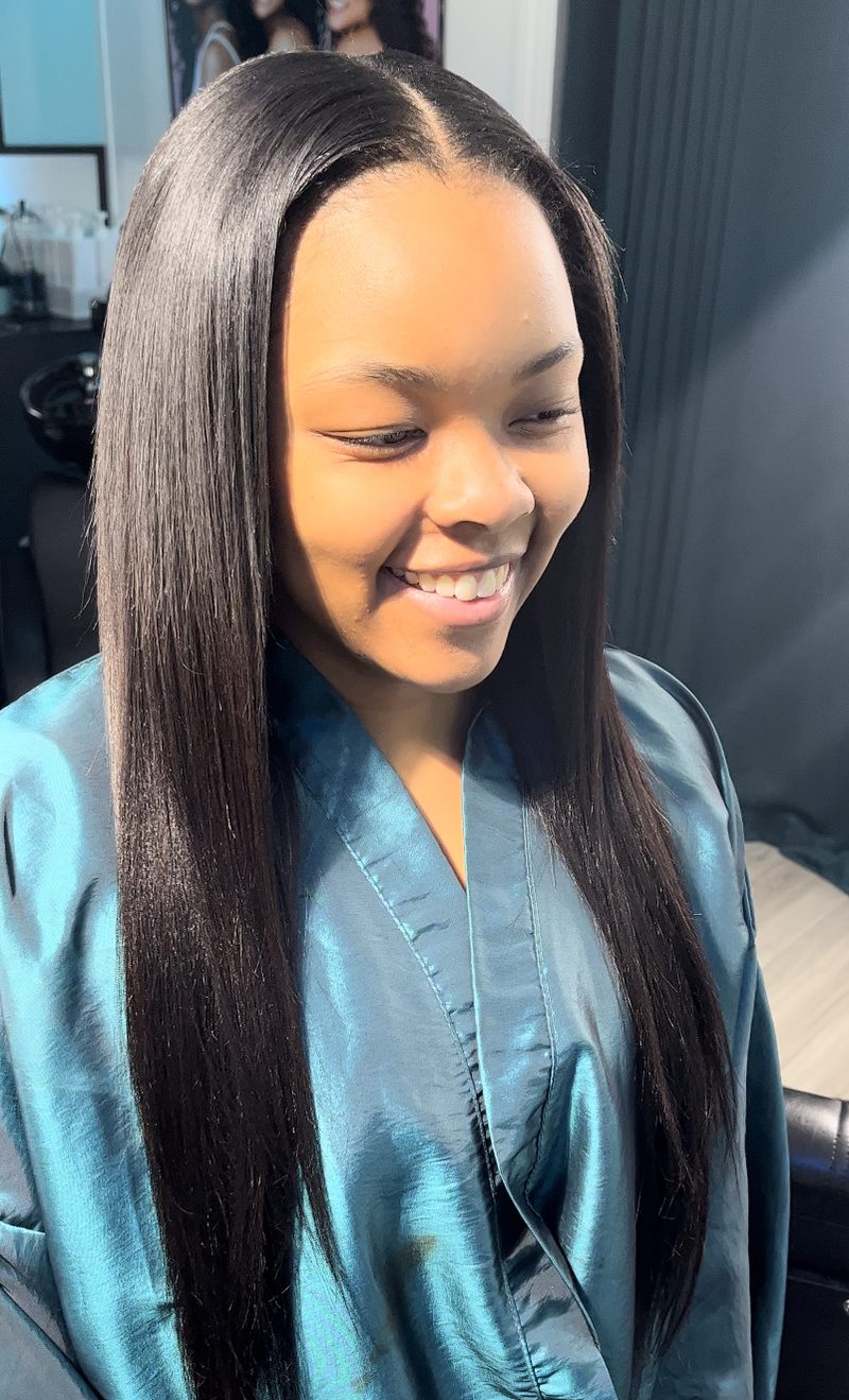 Quick Weave With Leave Out